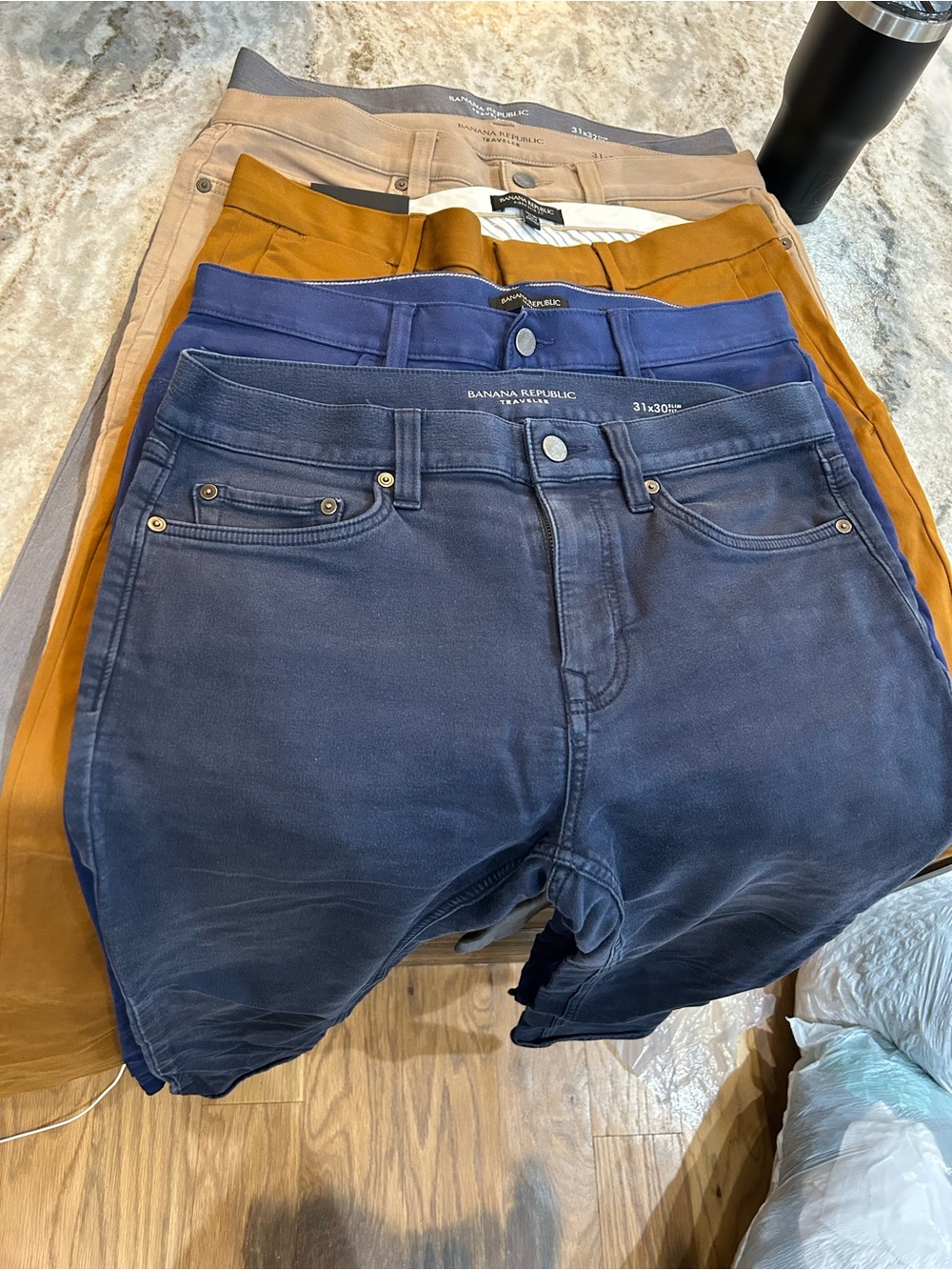 Banana Republic Traveler Chino Pants (5 Pairs)